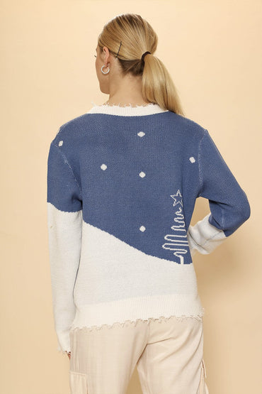 Xmas tree sweater