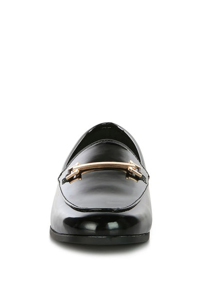 Stylish Faux Leather Loafers