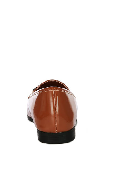 Stylish Faux Leather Loafers