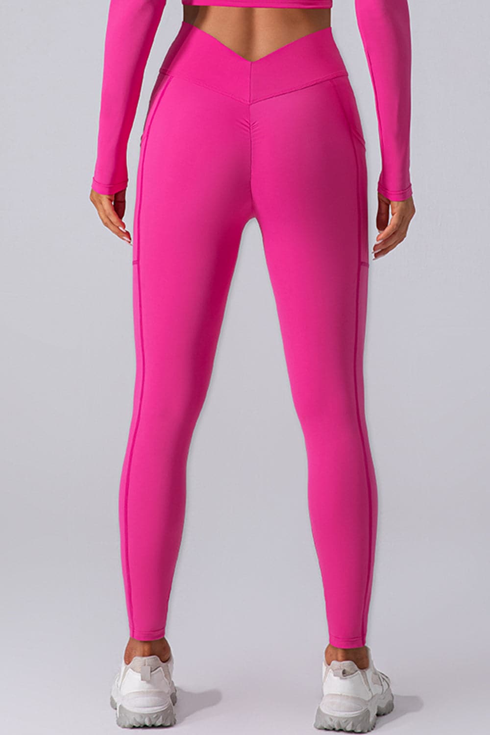 High Waist Active Leggings with Pockets.