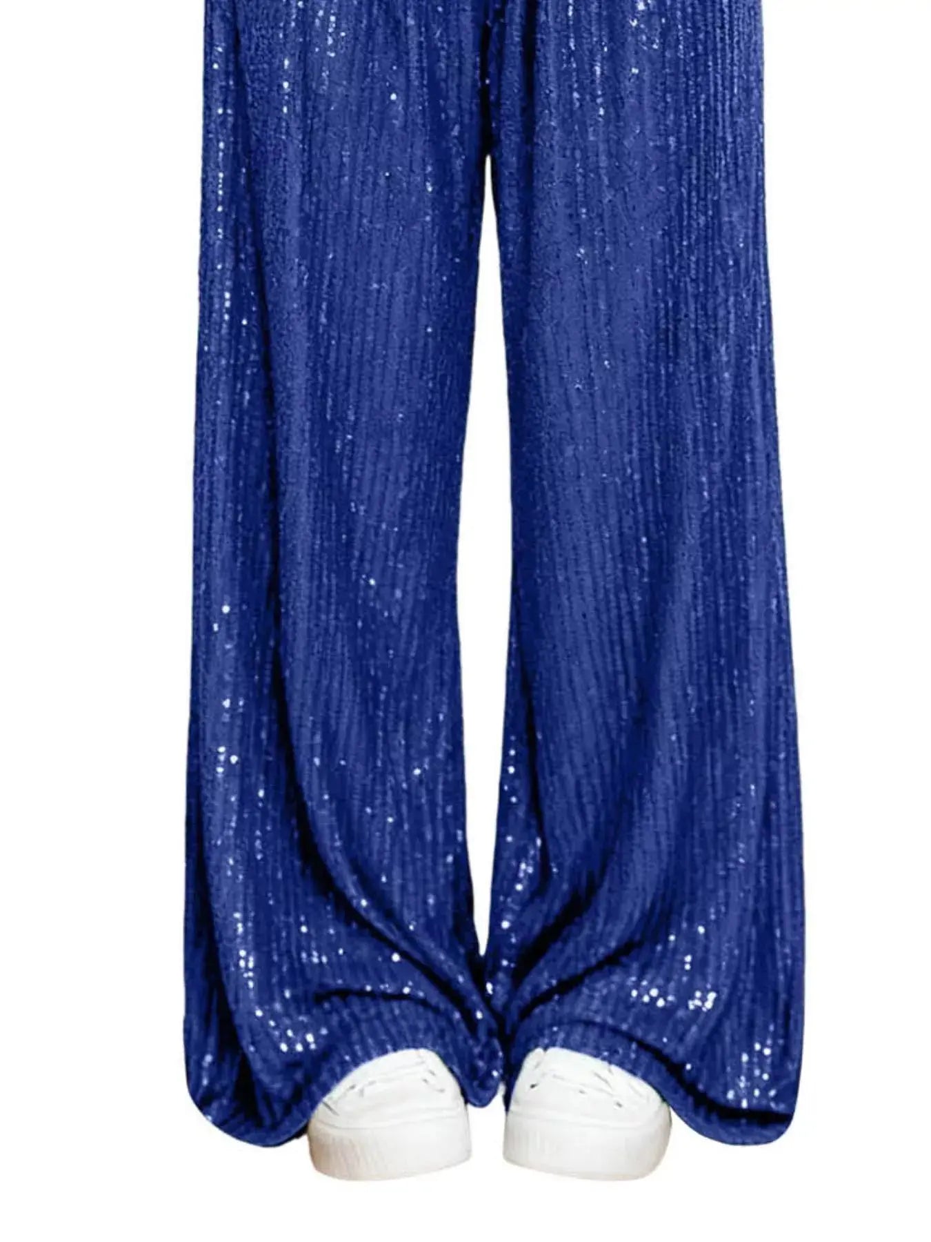 Sequin Wide-Leg Pants Simply Love
