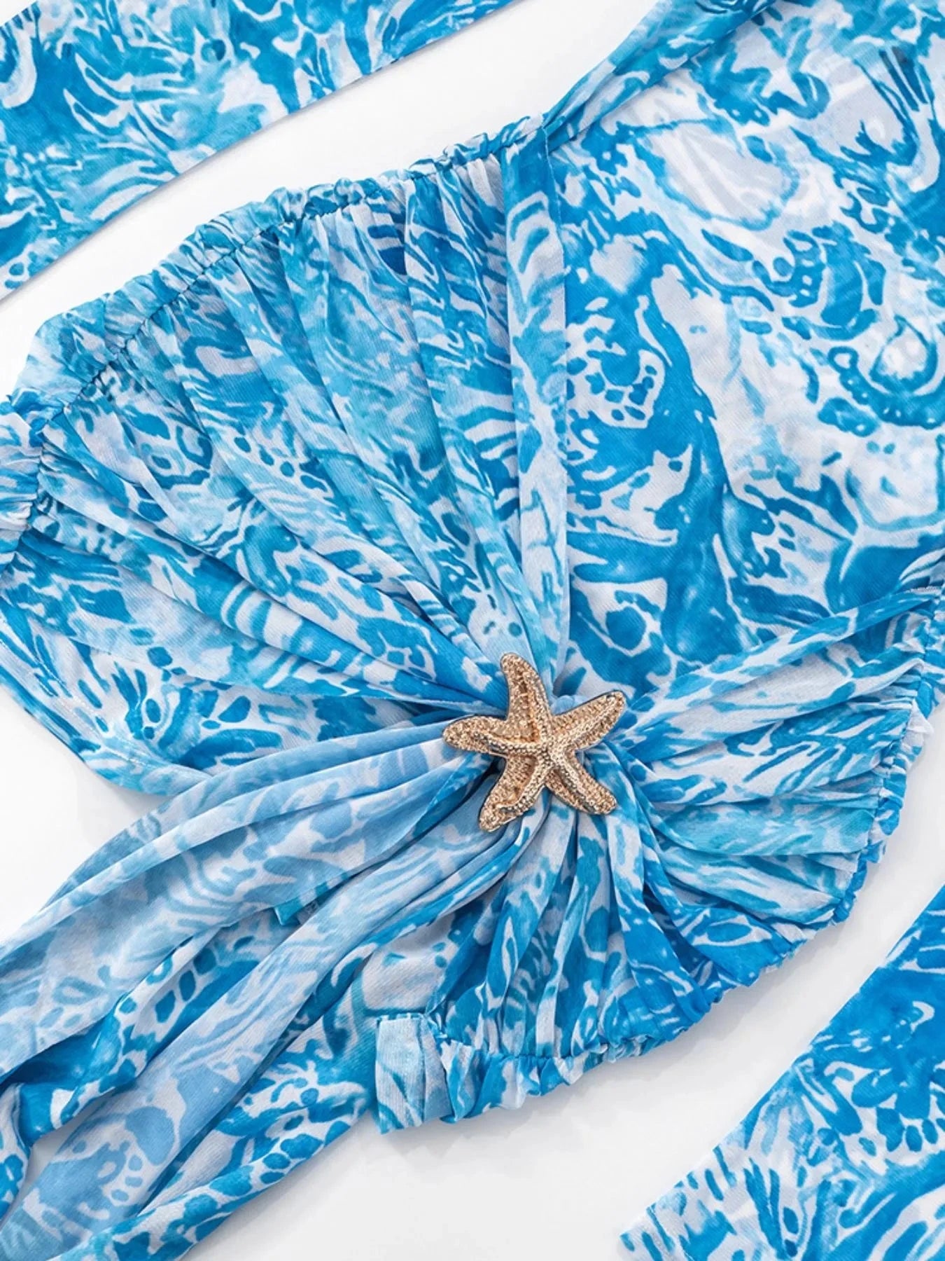 Printed Mock Neck Long Sleeve Mini Dress Coco’s Tee Boutique