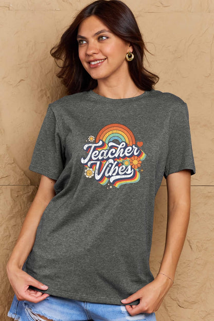 Simply Love Teacher Vibes Tee