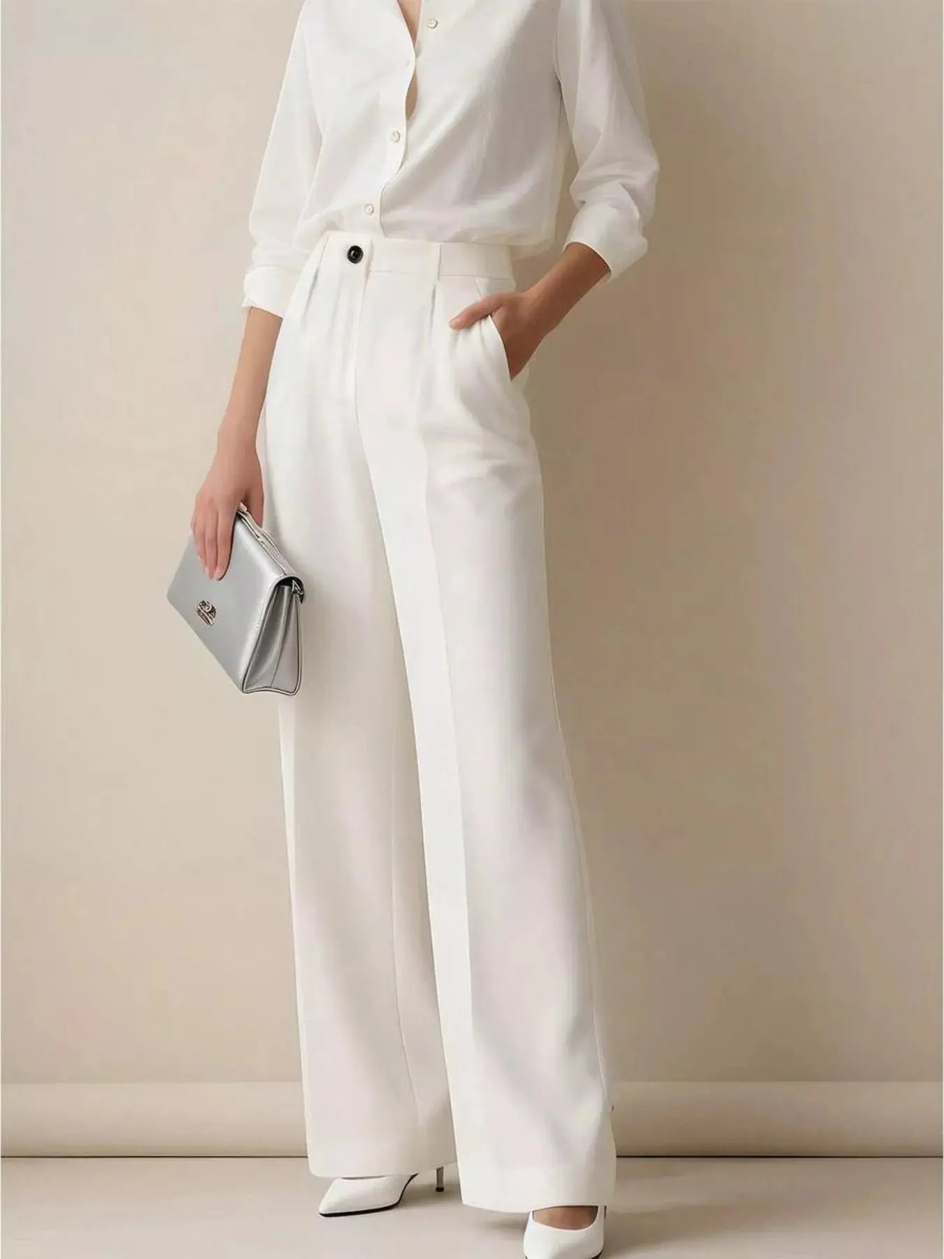 High-Waisted Wide Leg Pants Simply Love