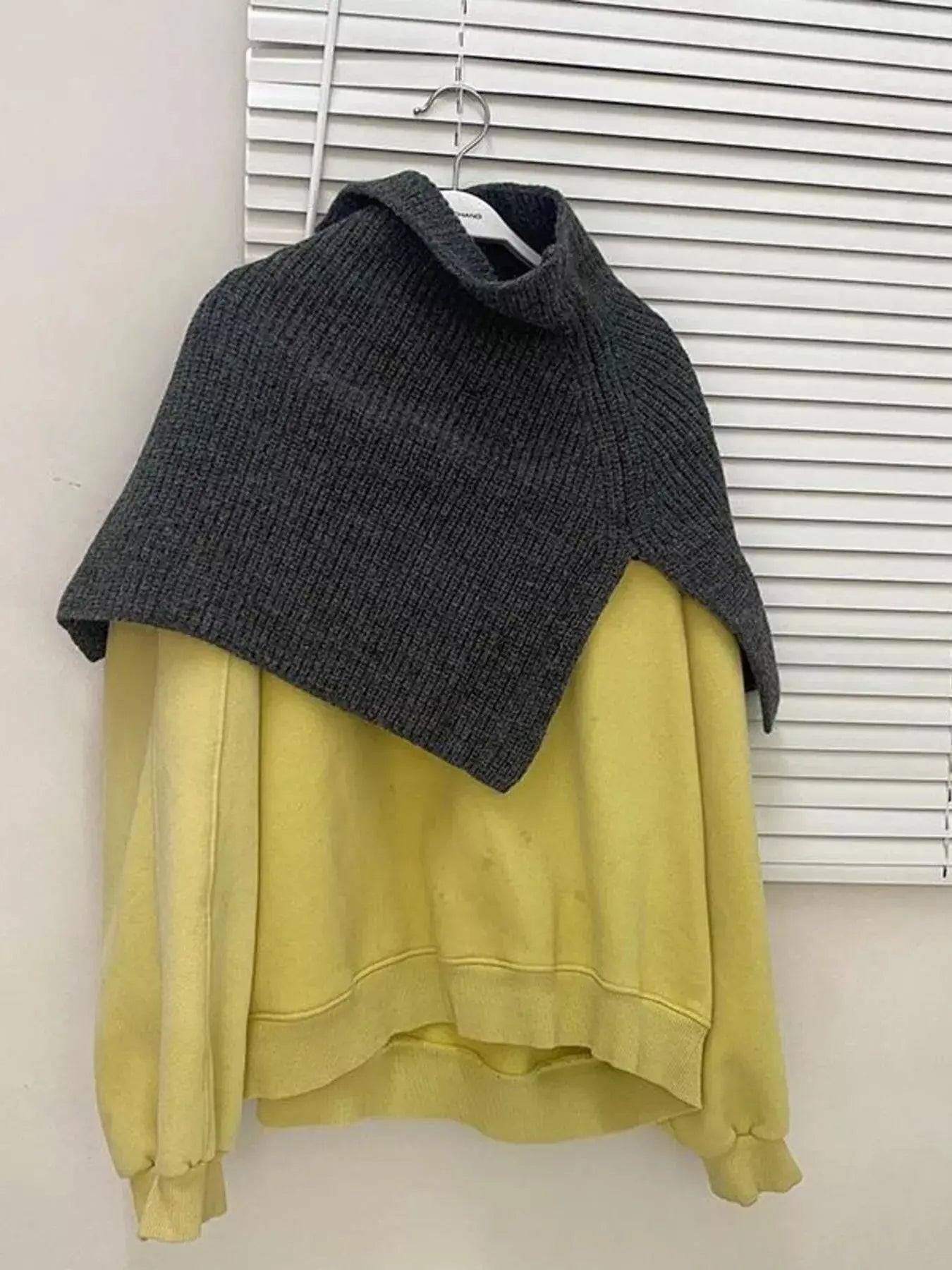 Chunky Knit Slit Scarf Simply Love