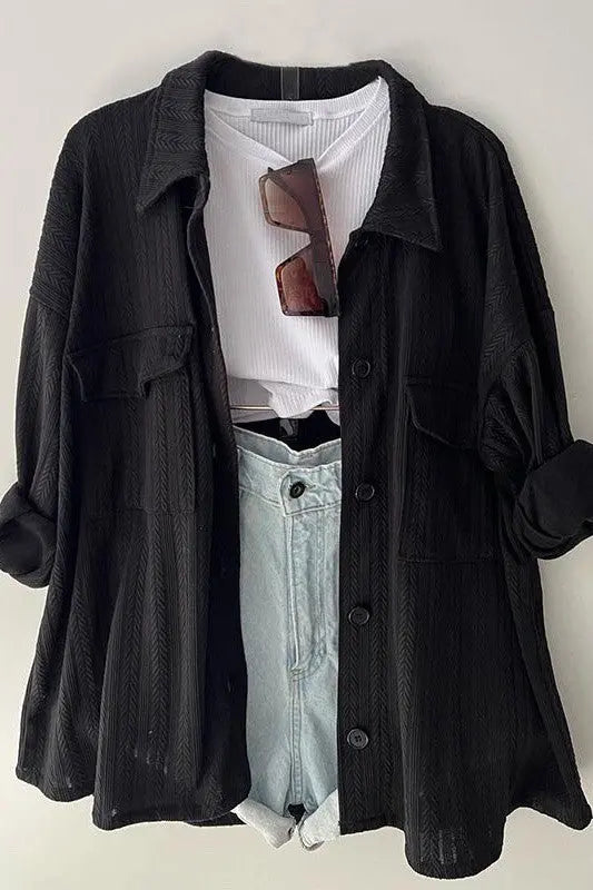 Button down top Miss Sparkling