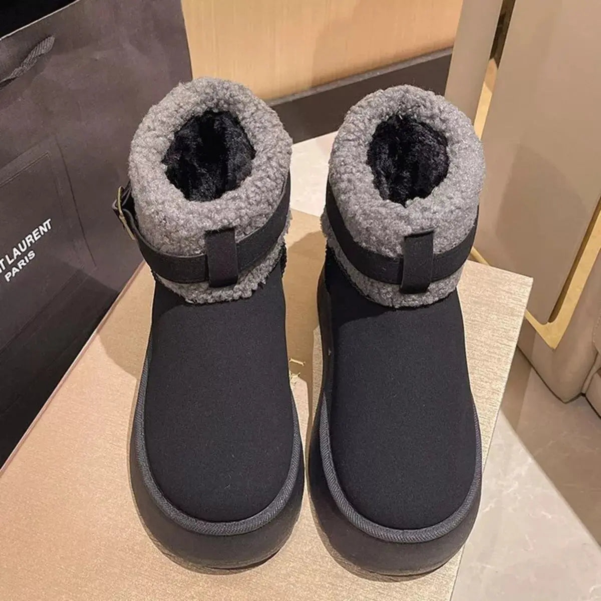 Cozy Plush-Lined Winter Ankle Boots Simply Love