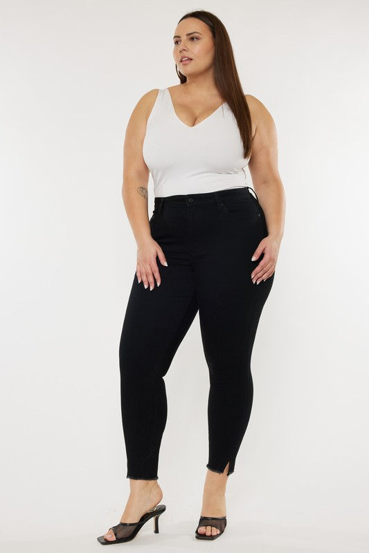 Plus High Rise Ankle Skinny Jeans KanCan Coco’s Tee Boutique