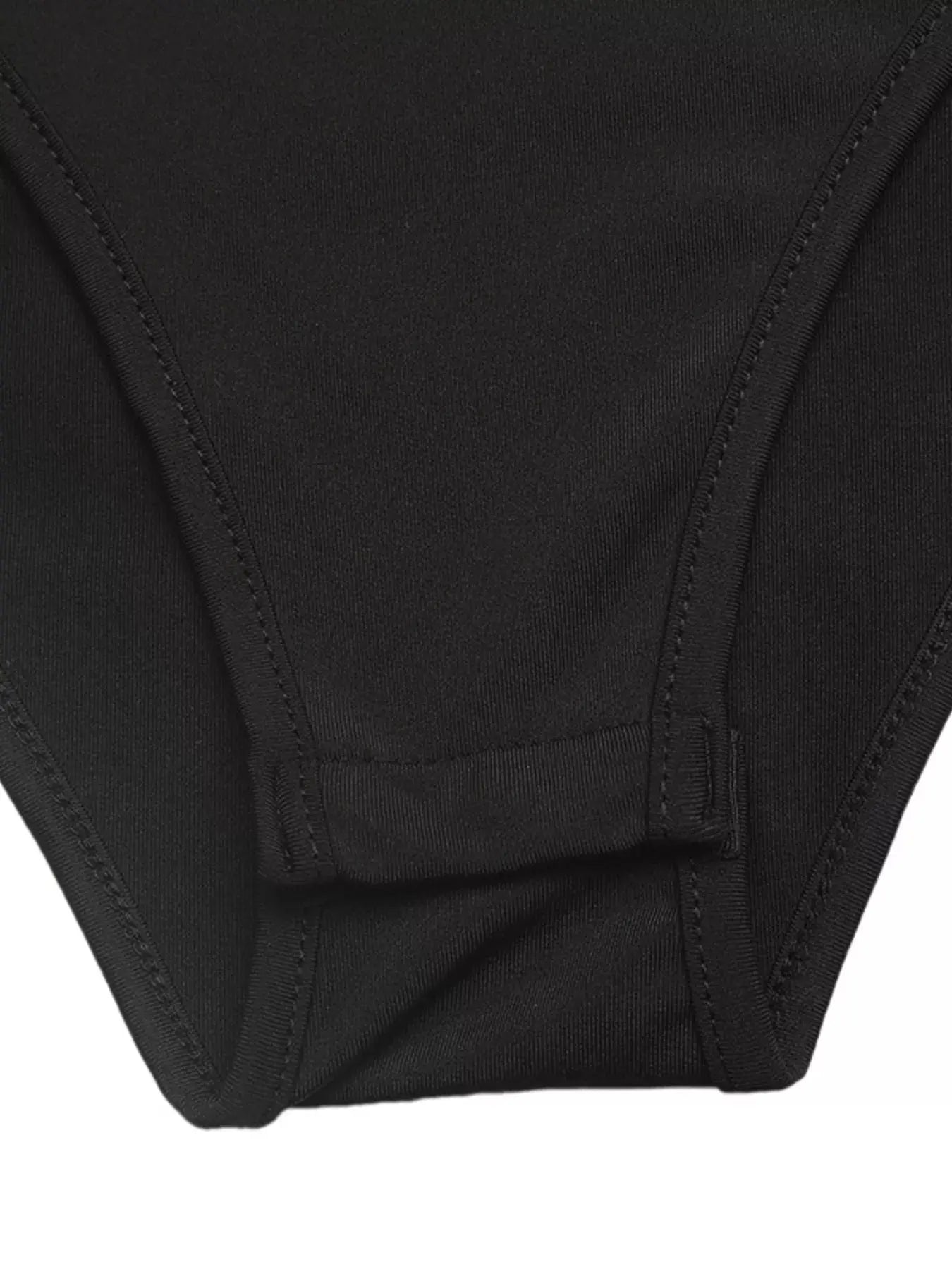 Leopard Trim V-Neck Long Sleeve Bodysuit Simply Love