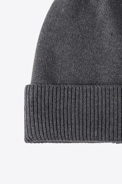 Cuff Knitted Beanie.