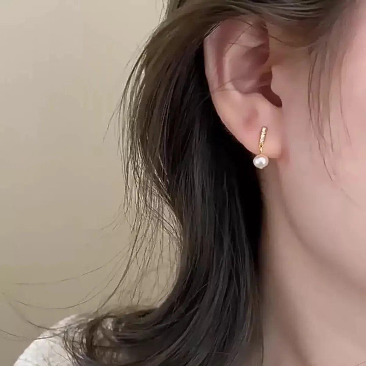 Pearl Drop Earrings Simply Love