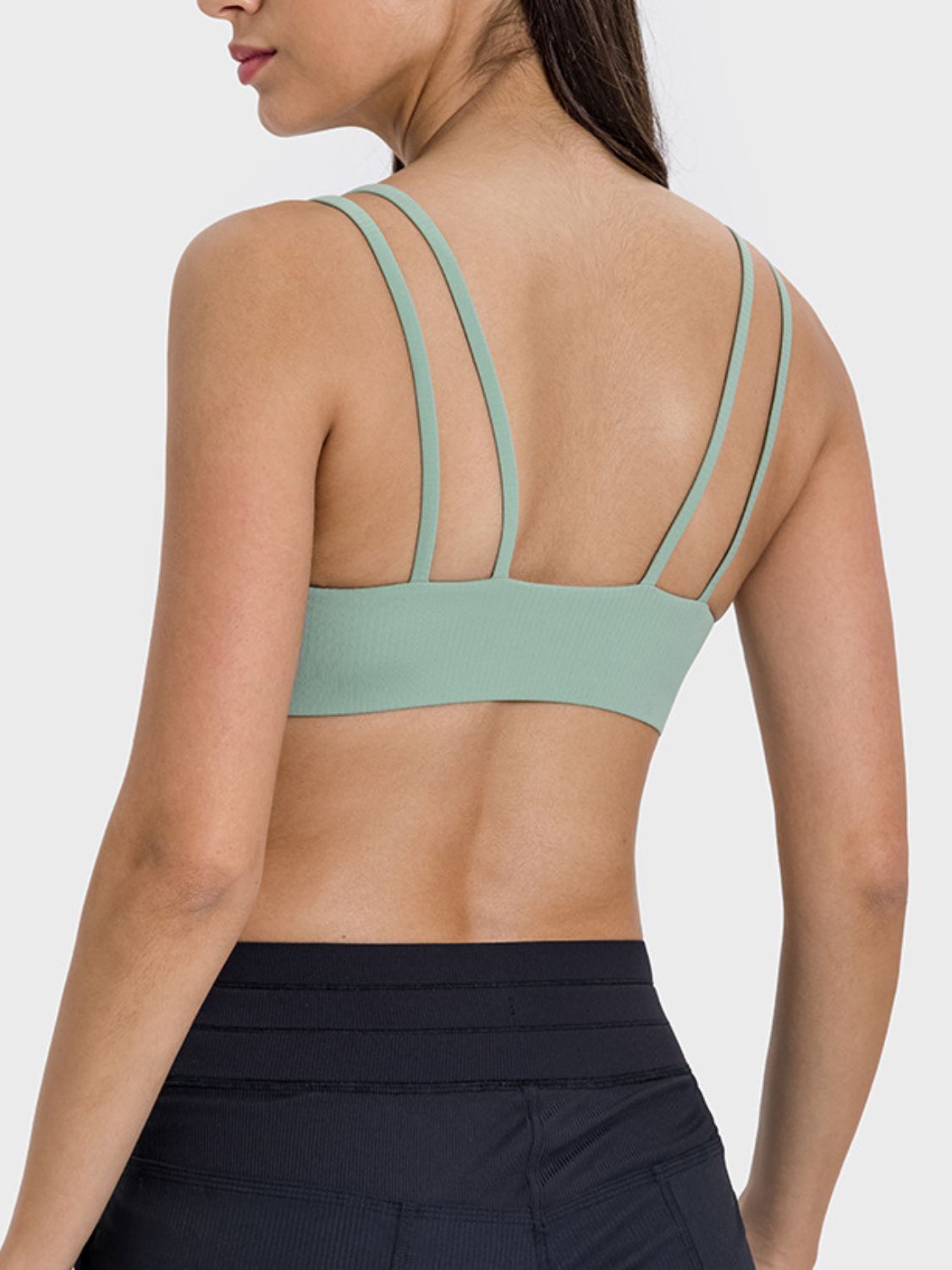 Scoop Neck Double Strap Active Cami Coco’s Tee Boutique