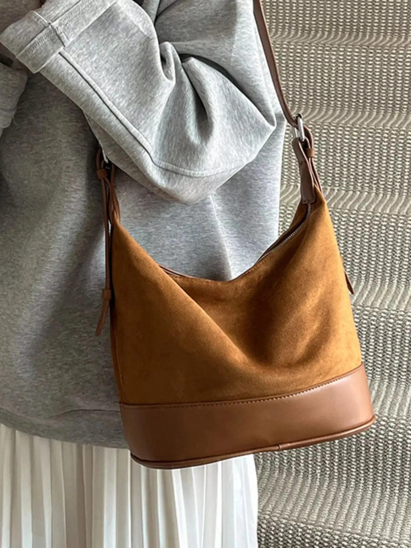 Adjustable Strap Tote Bag Simply Love