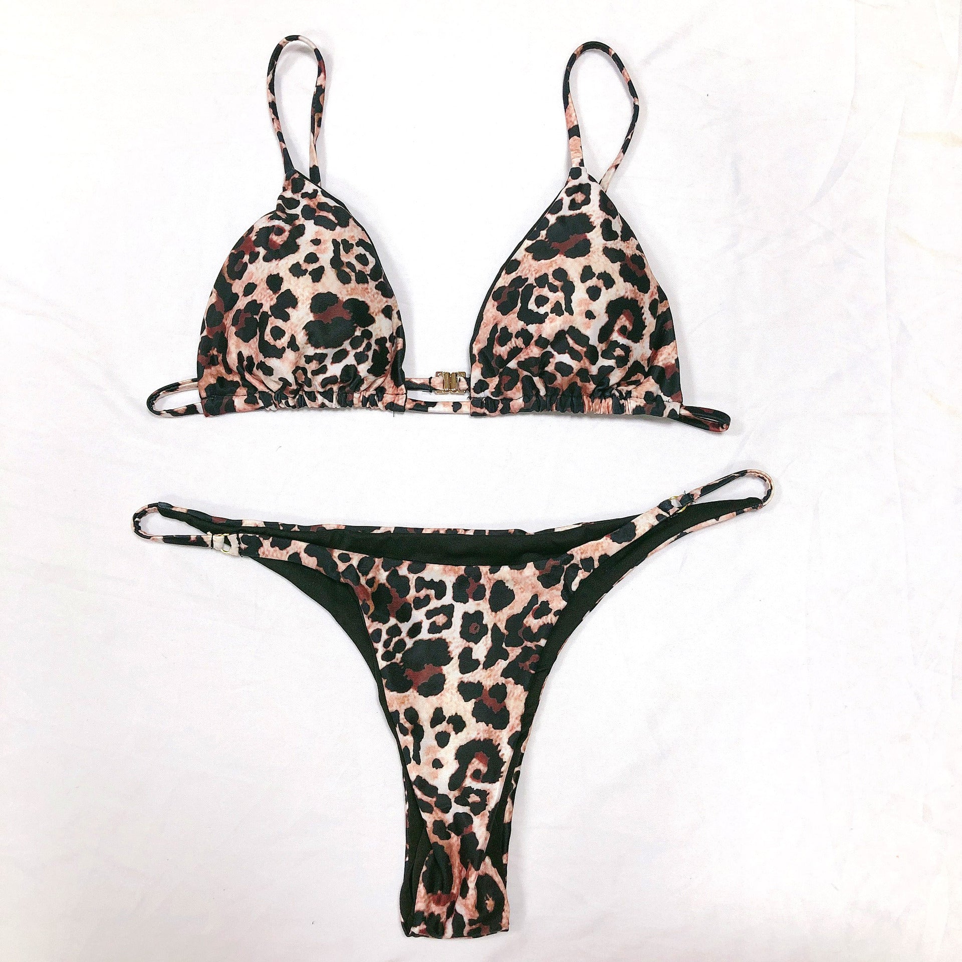 Swimsuit Sexy Leopard Print Split Swimsuit Women Bikini Bella Mia