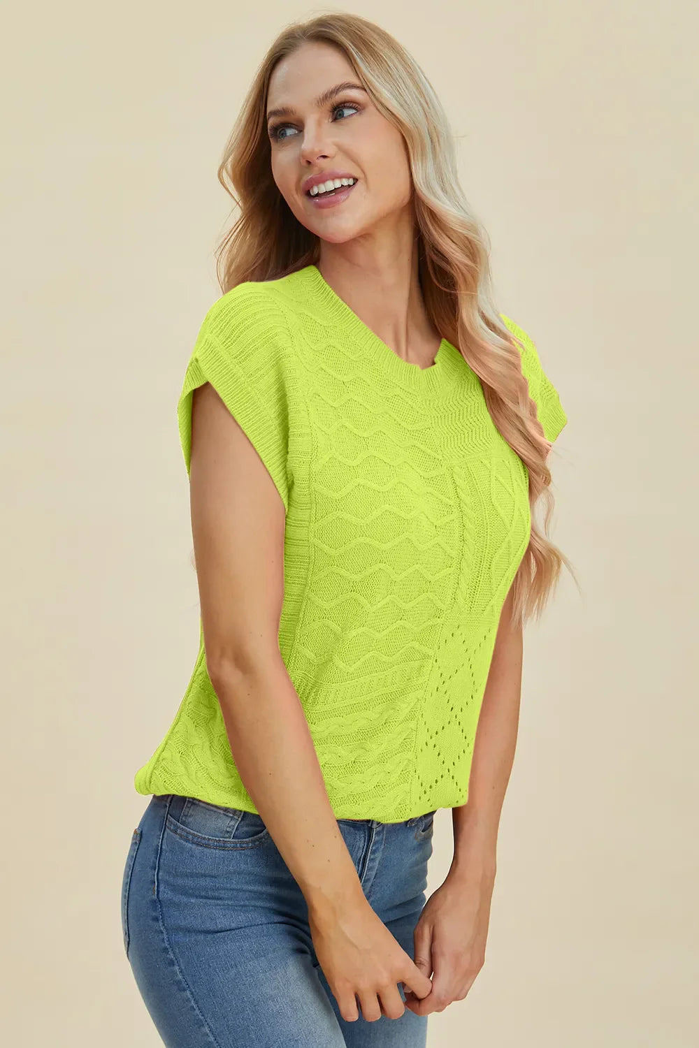 Double Take: Cozy Cable Knit Sweater