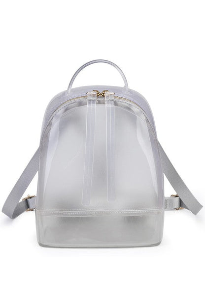 Clear Convertible Jelly Candy Backpack – 2-in-1 Chic!