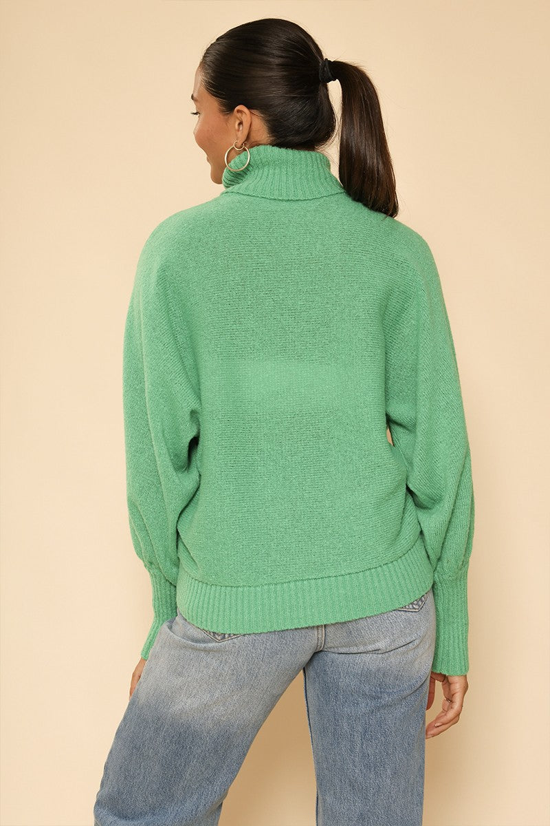 Turtleneck holiday sweater Miss Sparkling