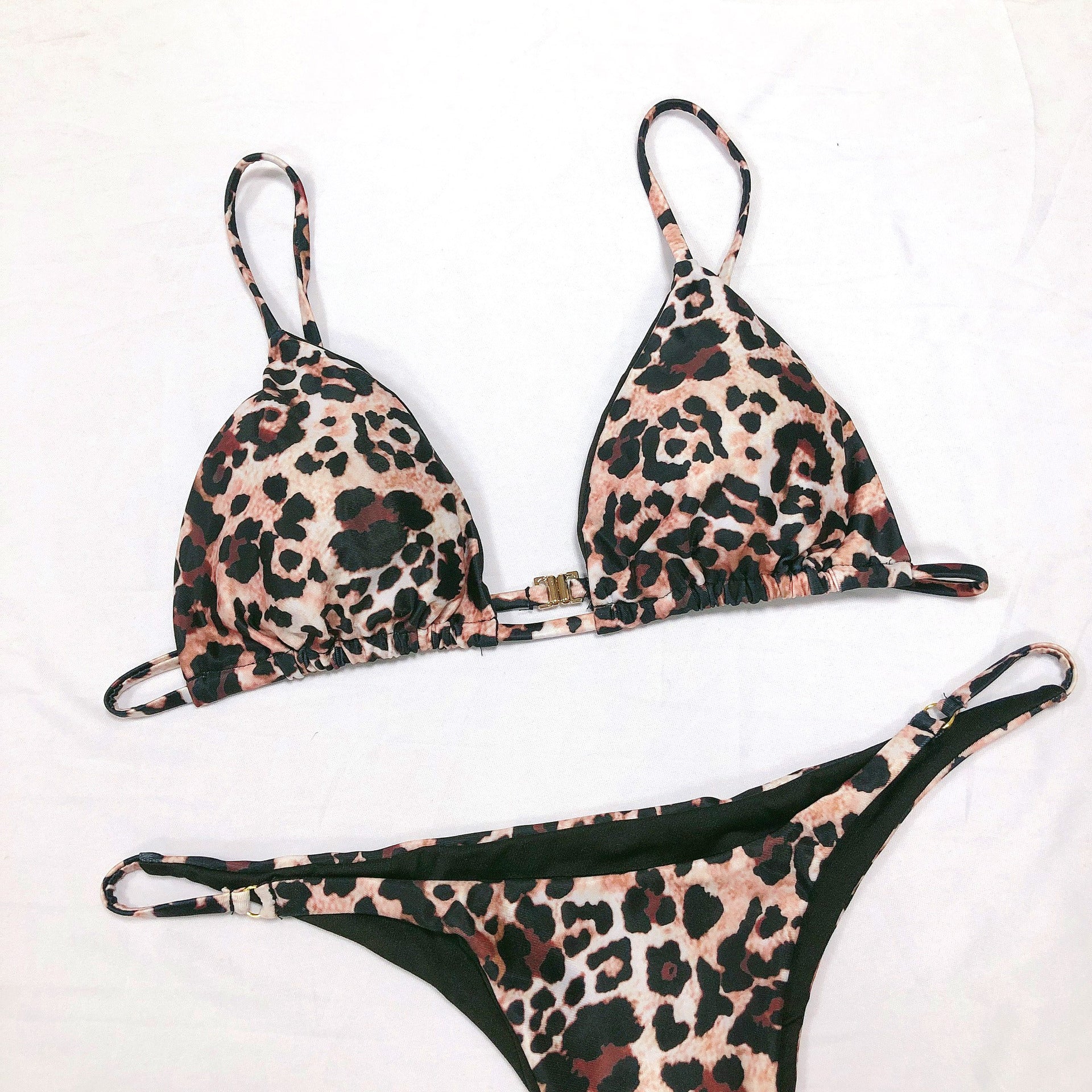 Swimsuit Sexy Leopard Print Split Swimsuit Women Bikini Bella Mia