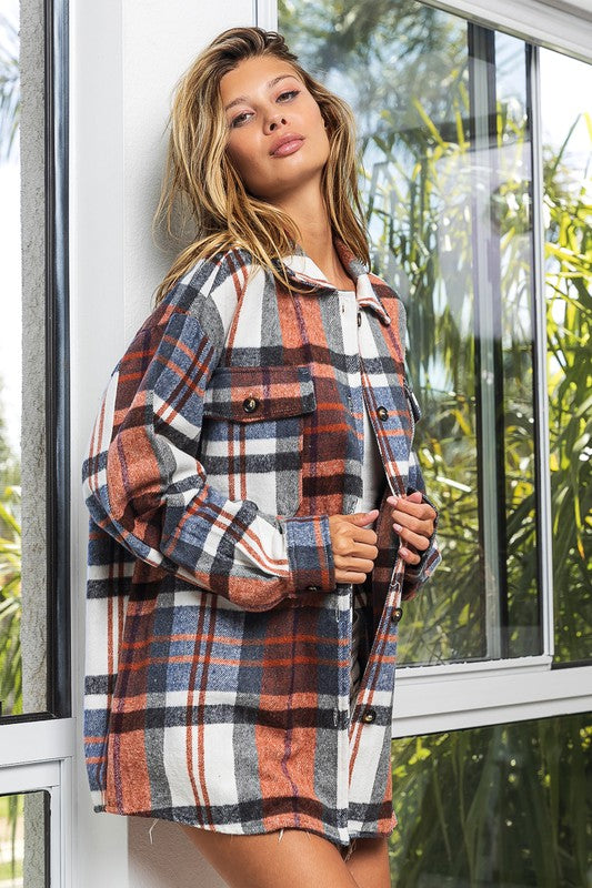 Big Checkered Texture Shirt