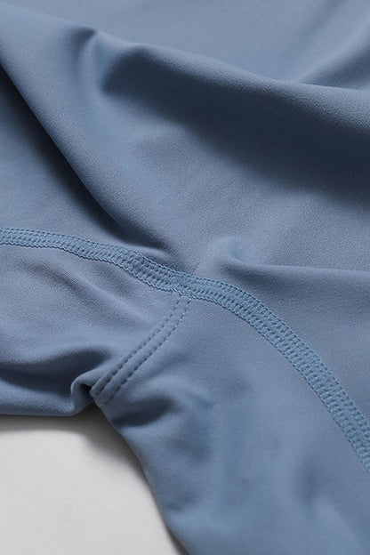 Zippered Activewear Romper – All-in-One High-Performance Jumpsuit