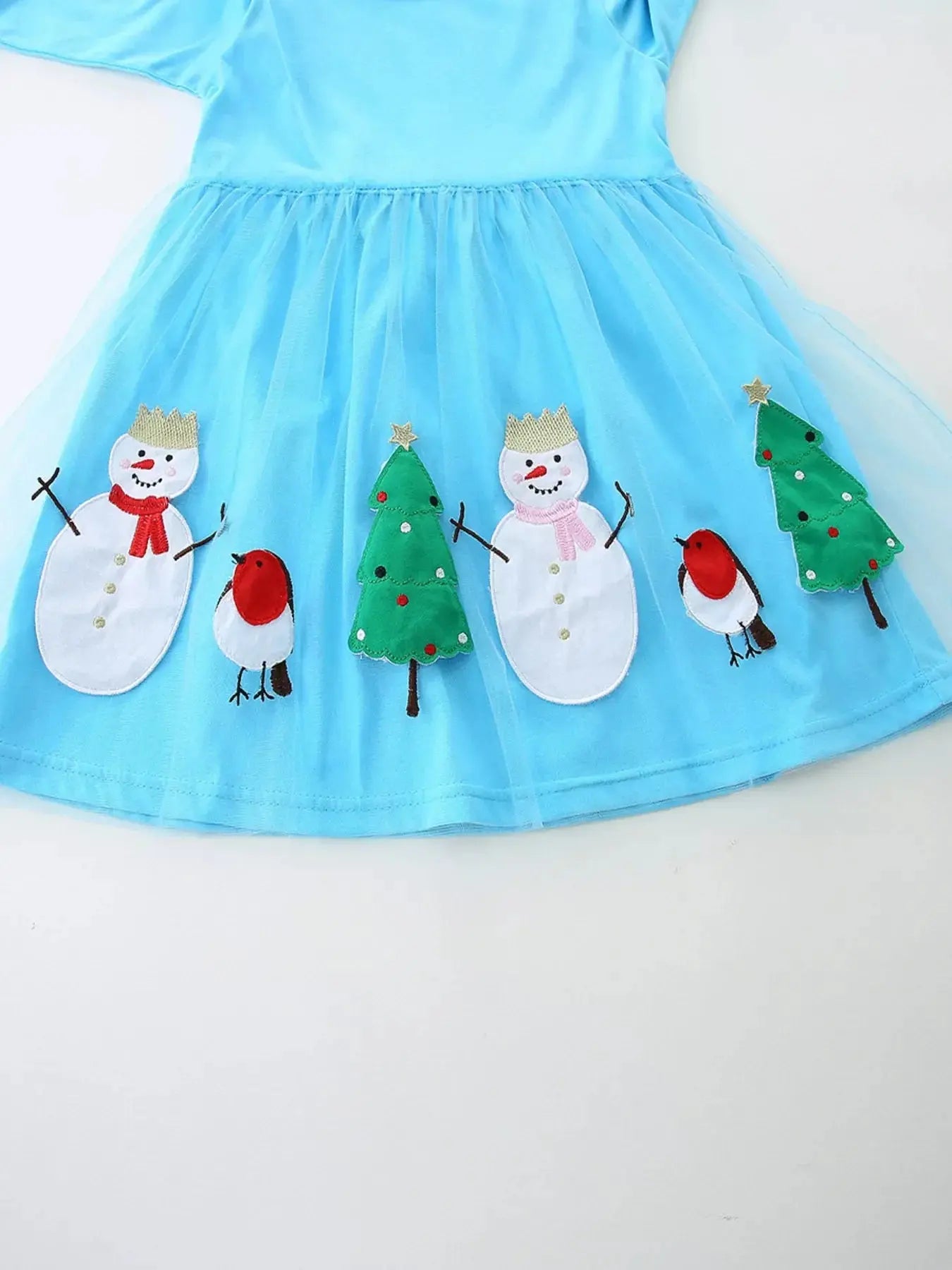 Children's Christmas Long Sleeve Dress Simply Love