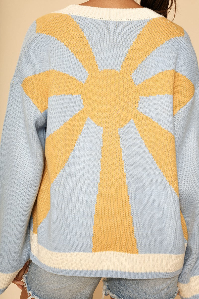 Sunburst cardigan Miss Sparkling