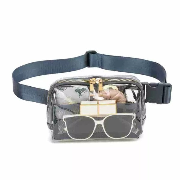 Clear Stadium Belt Bag Sling Crossbody Coco’s Tee Boutique