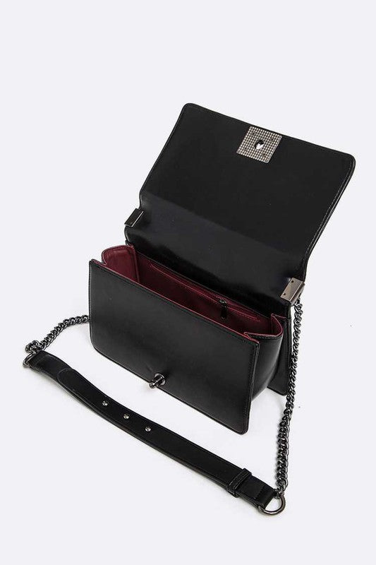 The Midnight Spark Druzy Handbag