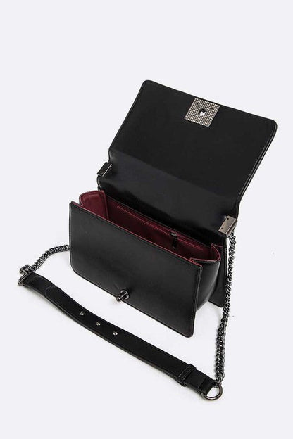 The Midnight Spark Druzy Handbag