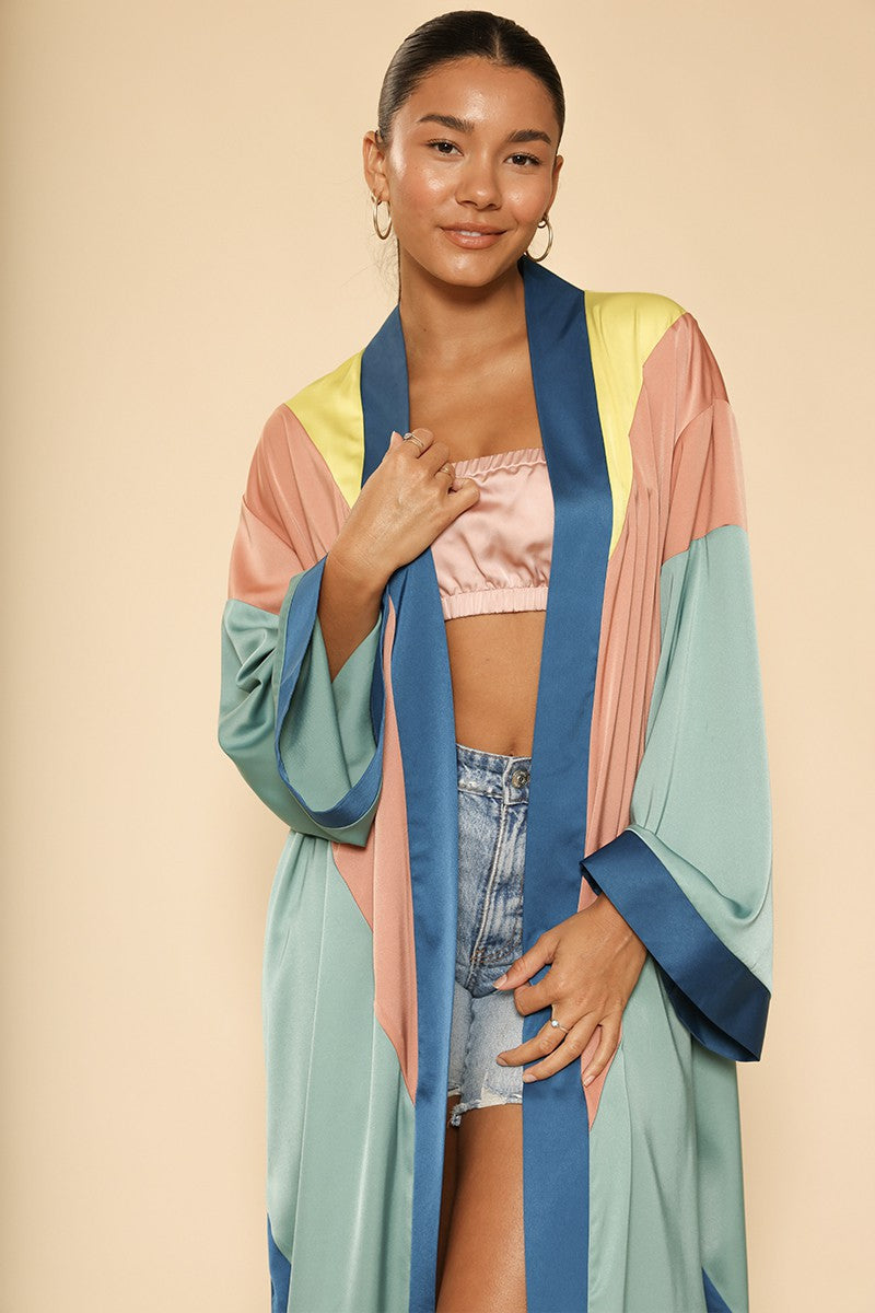 Chevron Kimono Miss Sparkling