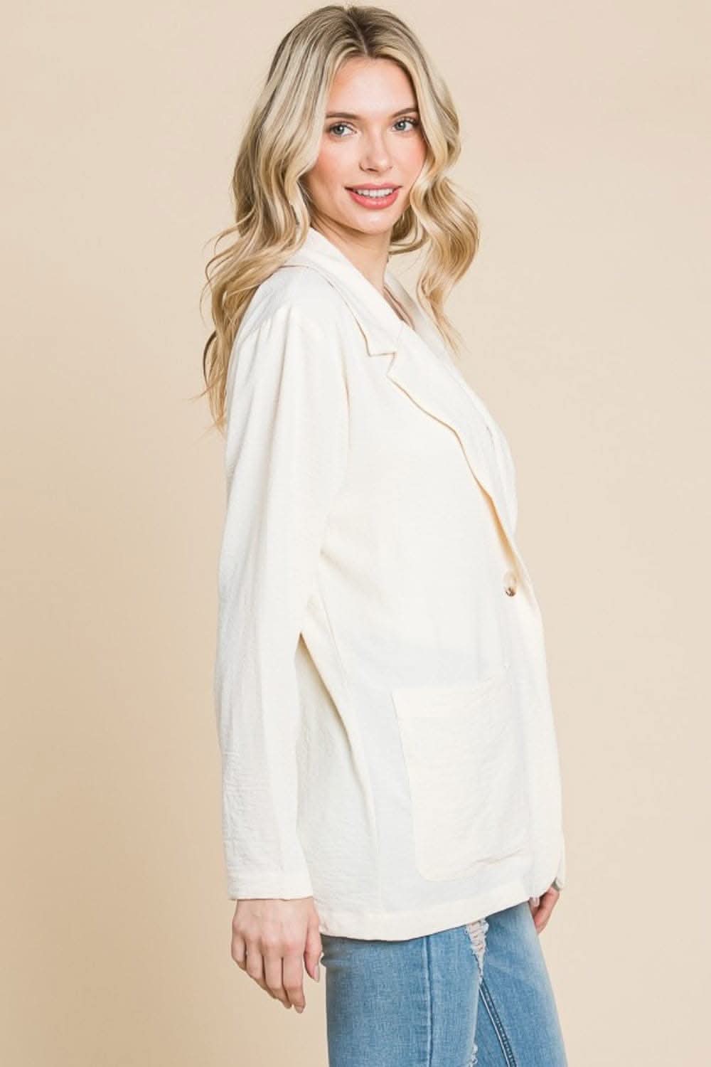 Culture Code blazer with pockets - Love Salve 