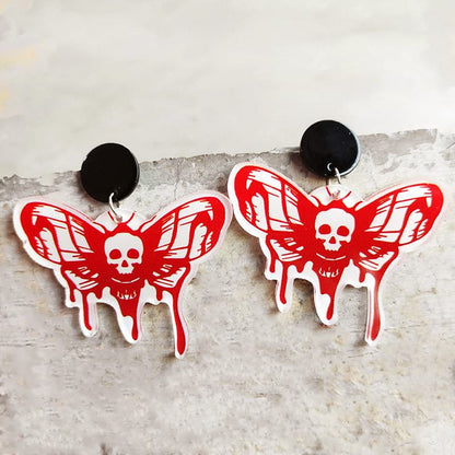 Spooky Chic Acrylic Earrings