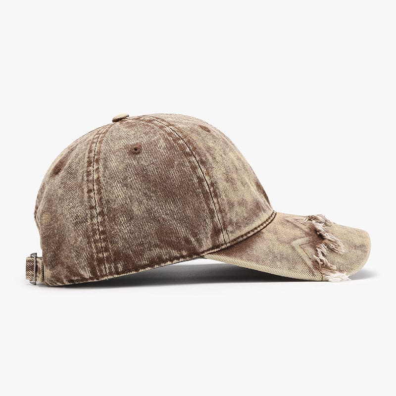 Fringe Adjustable Cotton Baseball Cap.