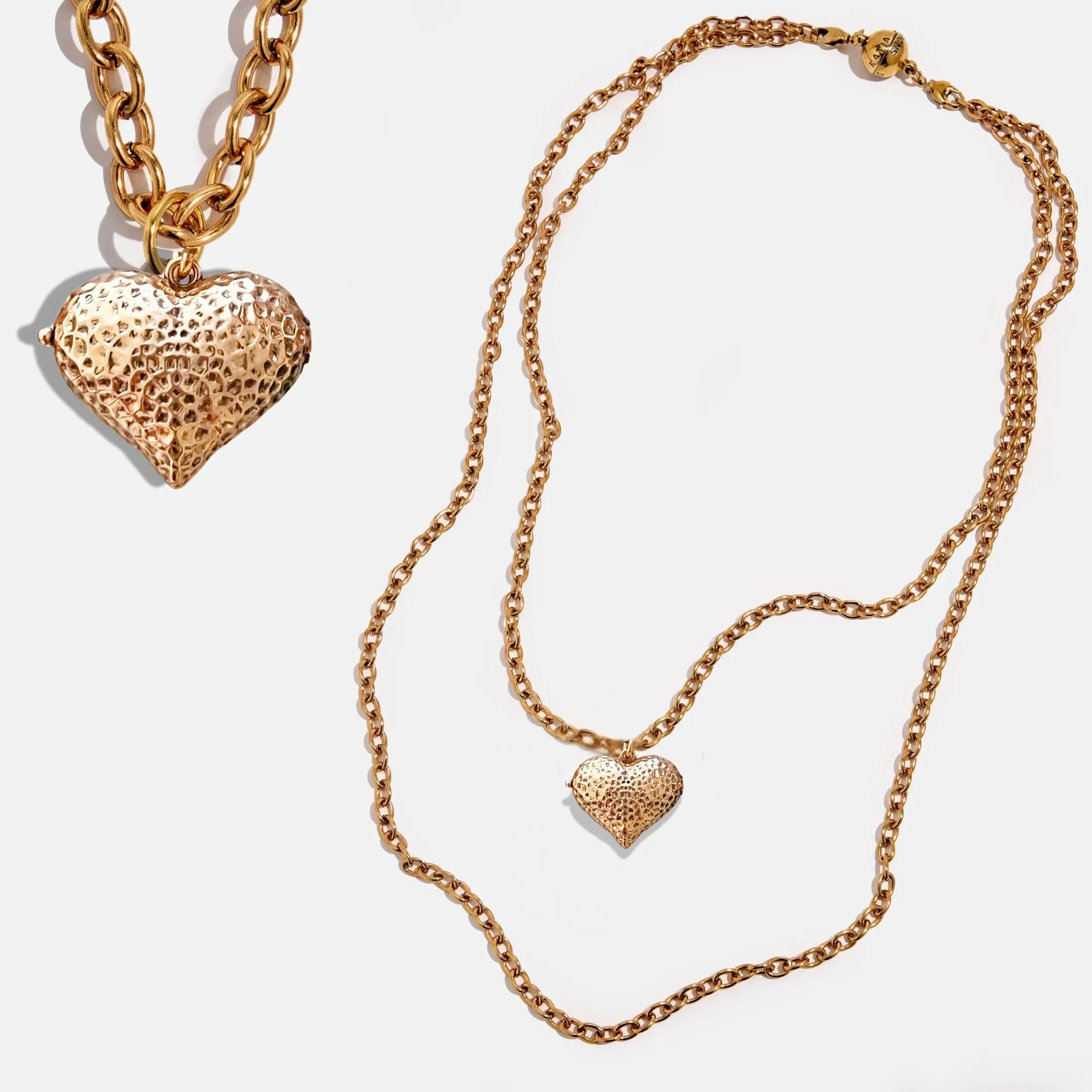 Follow Your Heart Heart Locket Essential Necklace Katia Designs