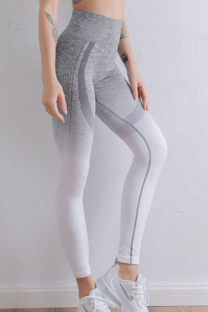 Gradient High Waist Sports Leggings.