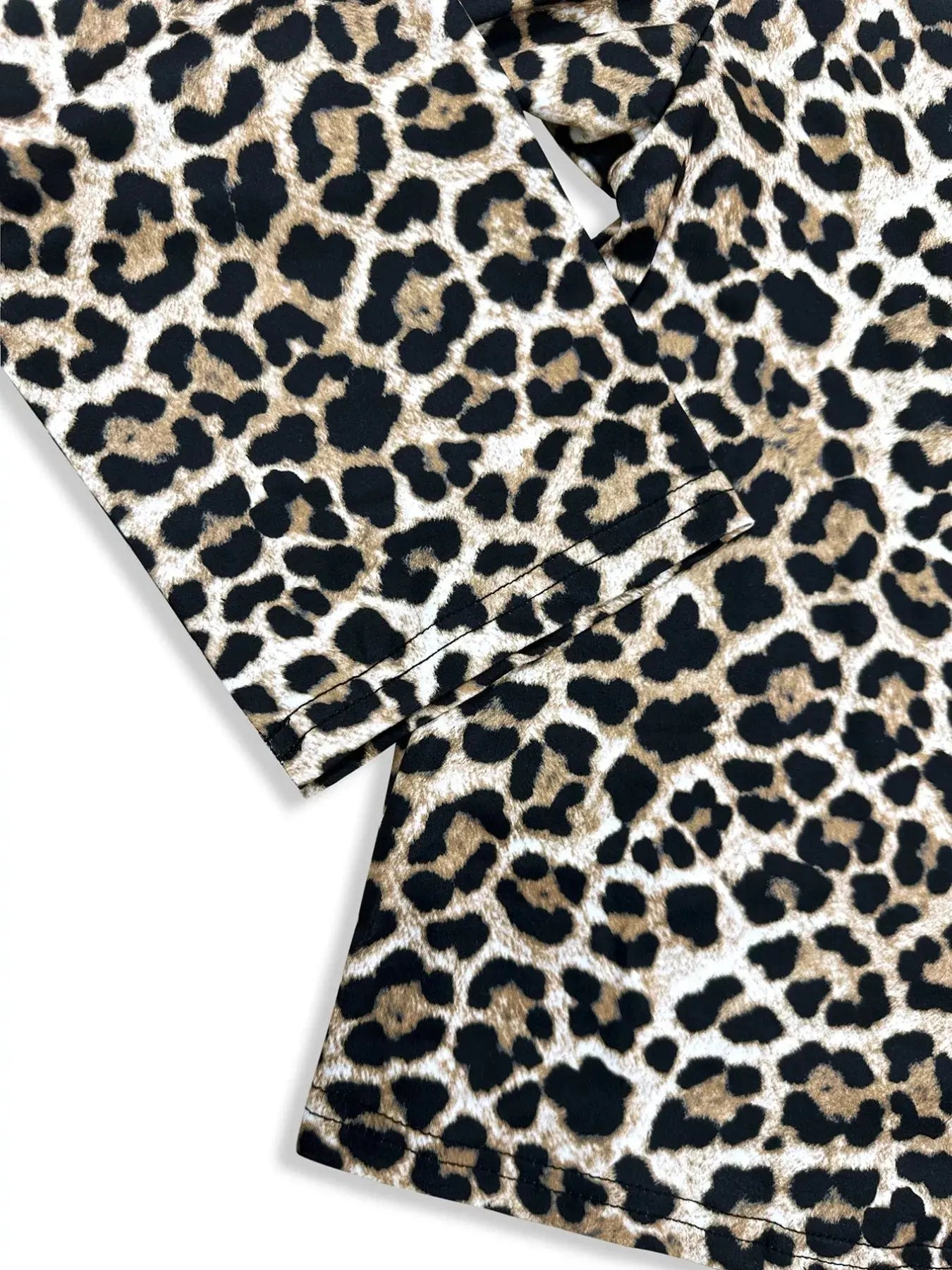 Leopard Print Top and Pants Set Simply Love