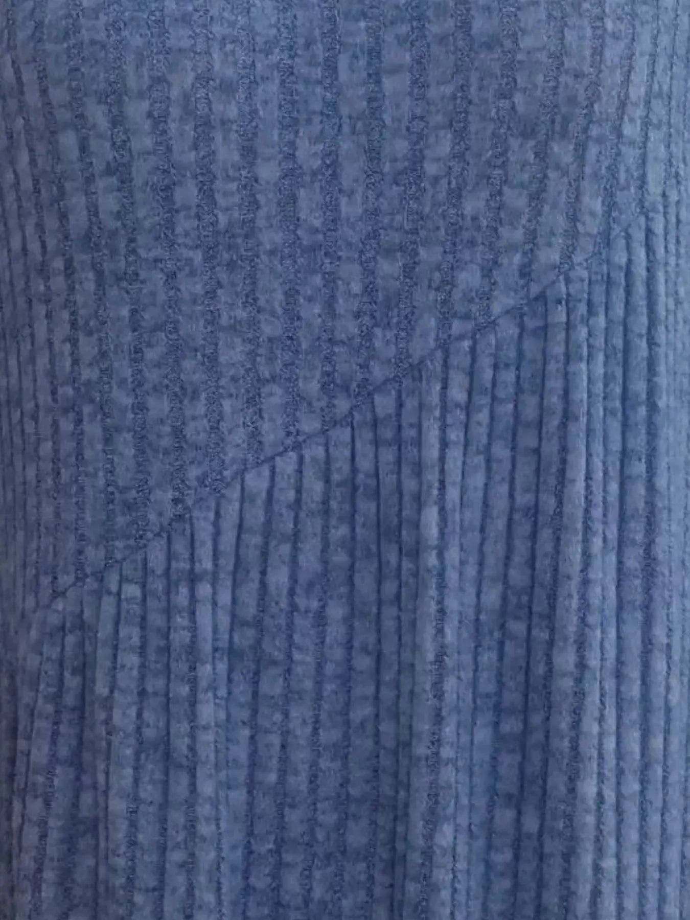 Casual Ribbed Knit Long Sleeve Swing Dress Simply Love