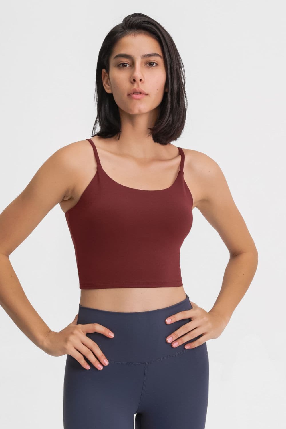 Feel Like Skin Scoop Neck Sports Cami.