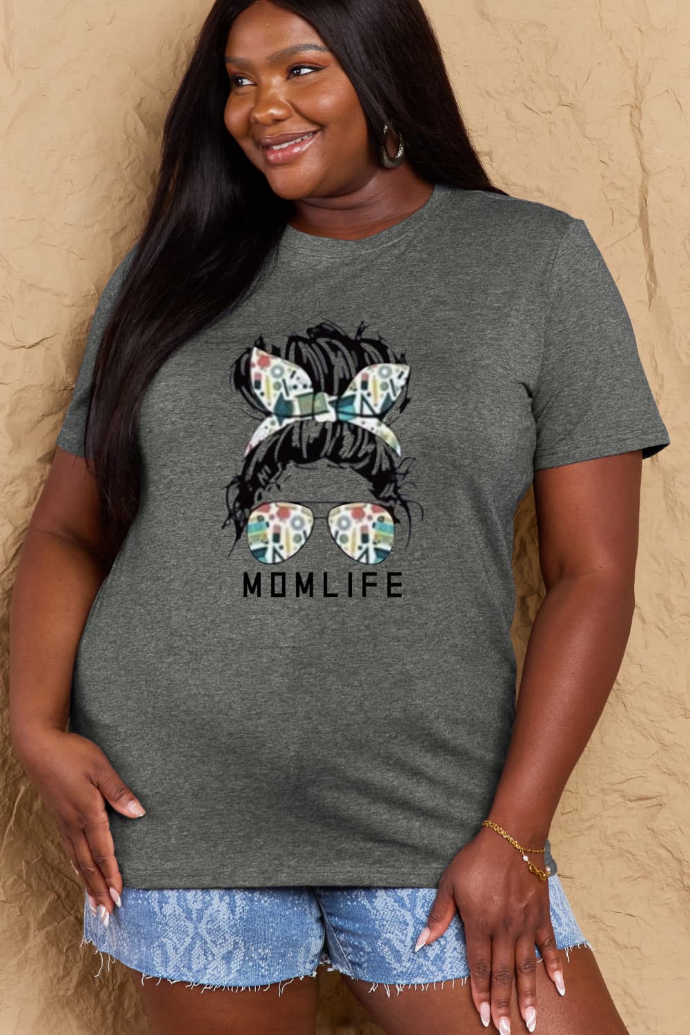 Simply Love: Mom Life Cotton Tee