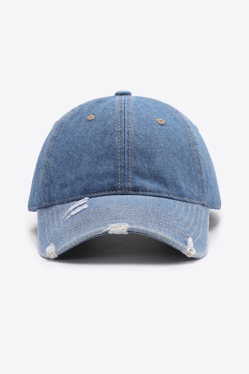 Distressed Adjustable Baseball Cap.