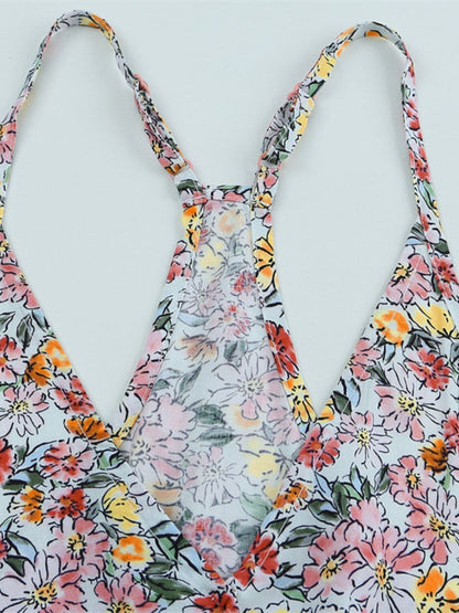 Floral Surplice Cami.