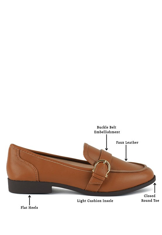 Sheboss Elegant Buckled Loafers