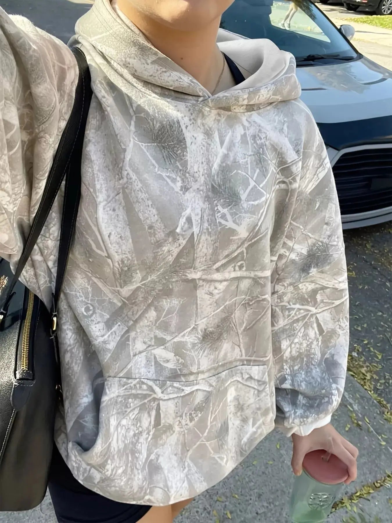 Kangaroo Pocket Long Sleeve Hoodie Simply Love