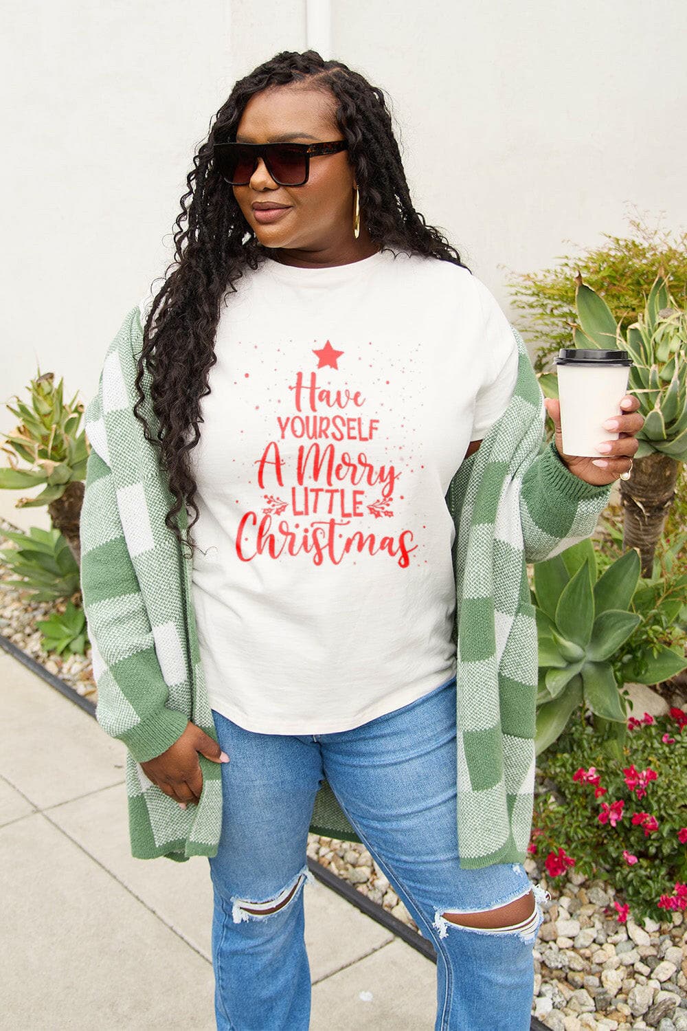 Simply Love Full Size HAVE YOURSELF A MERRY LITTLE CHRISTMAS T-Shirt.