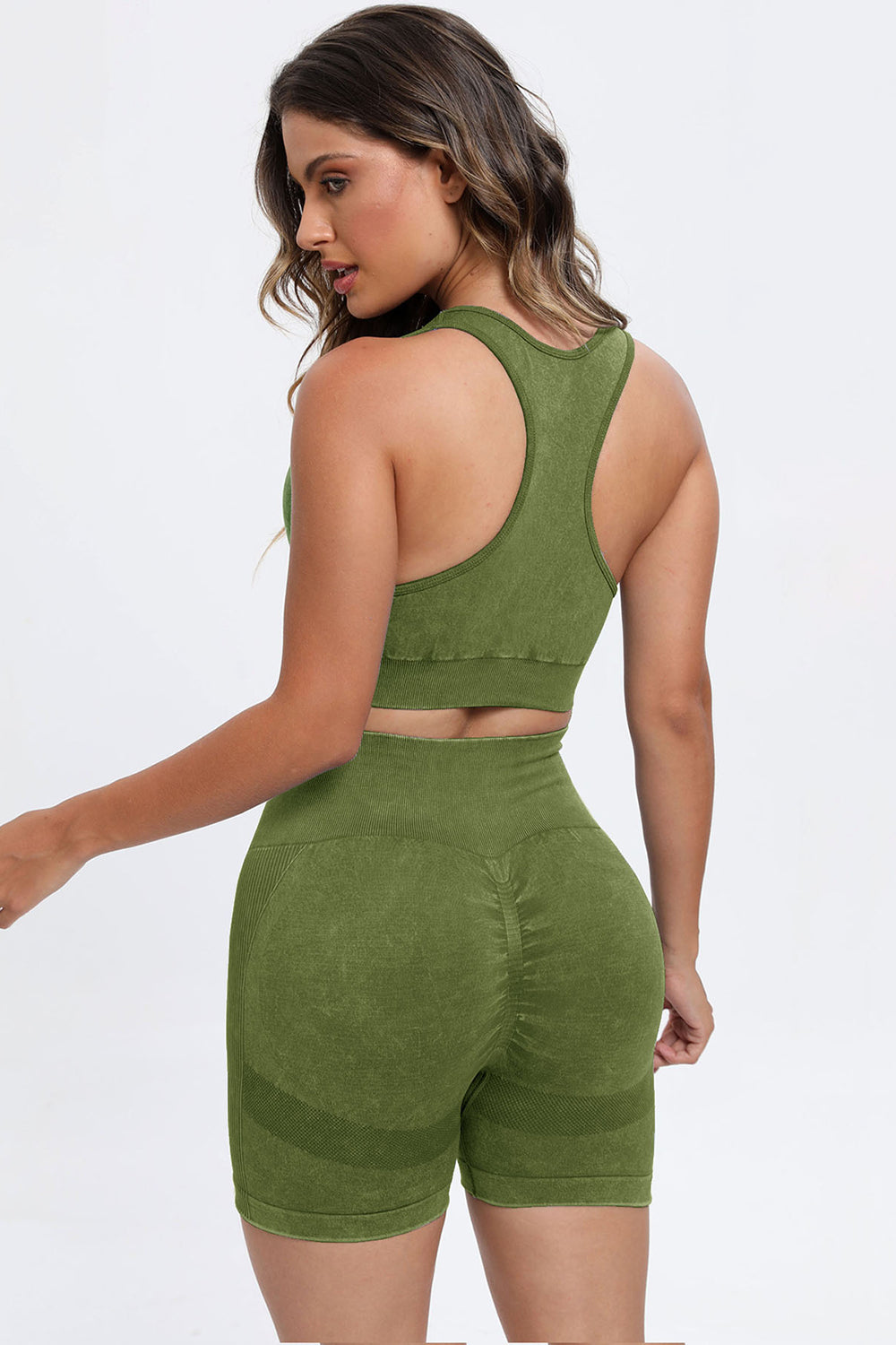 Snatched & Sculpted 3-Piece Seamless Activewear Set Coco’s Tee Boutique