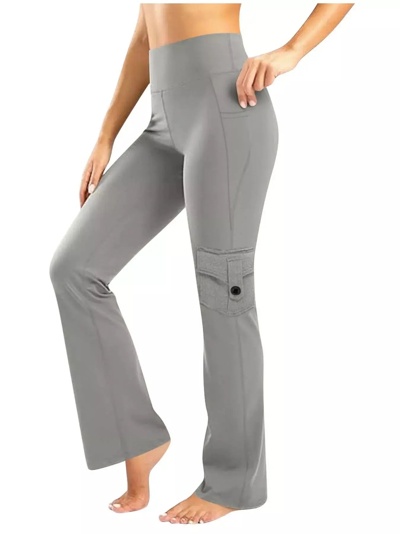 High-Waisted Yoga Pants with Pockets Simply Love