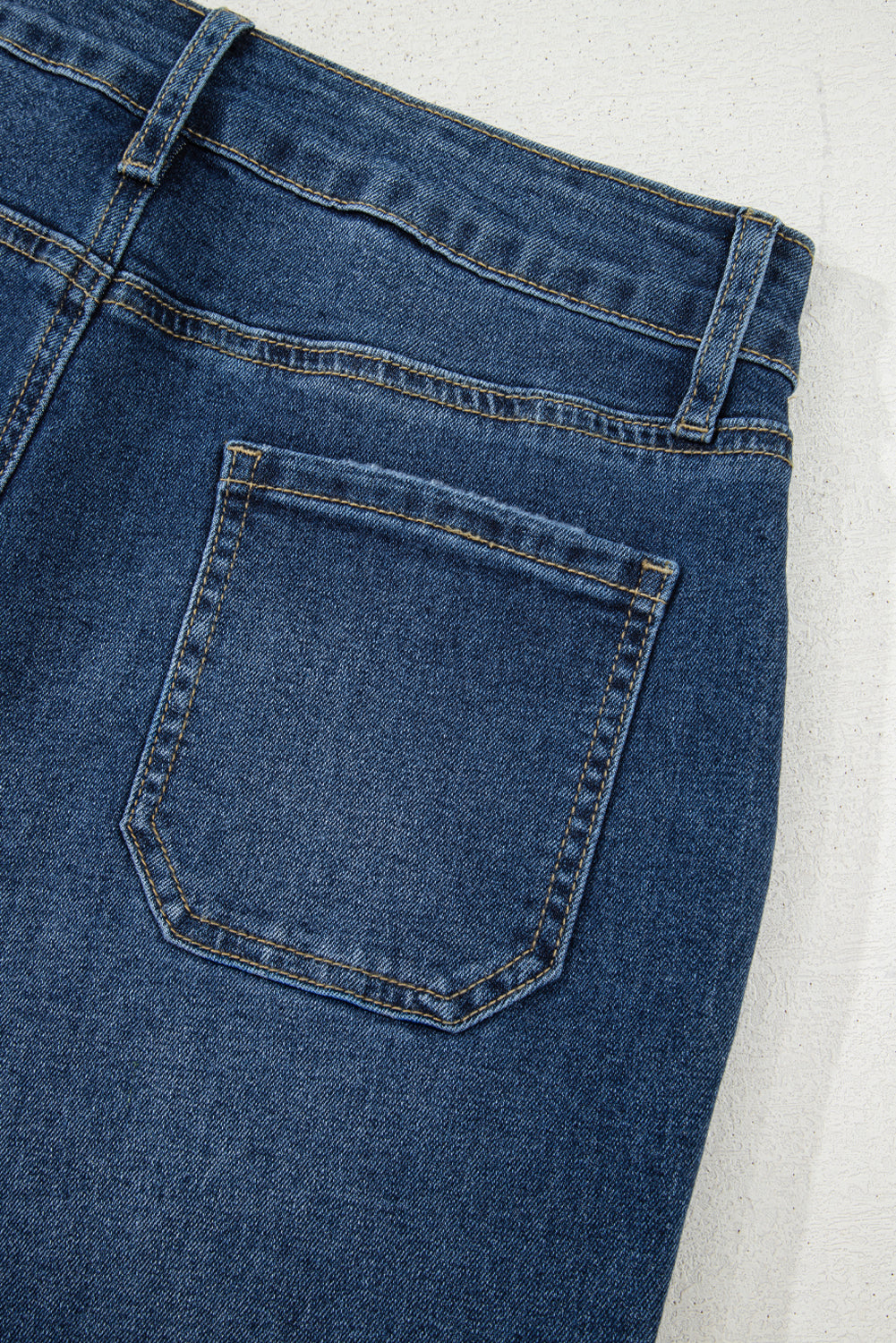 Love Salve  Ashleigh Blue Cropped High Rise Wide Leg Jeans Love Salve
