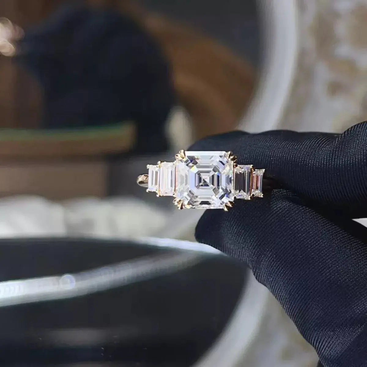 3 Carat Moissanite 925 Sterling Silver Ring Simply Love