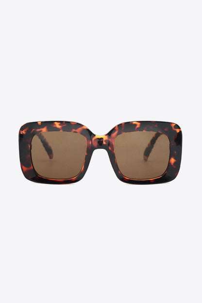 Square Polycarbonate UV400 Sunglasses.