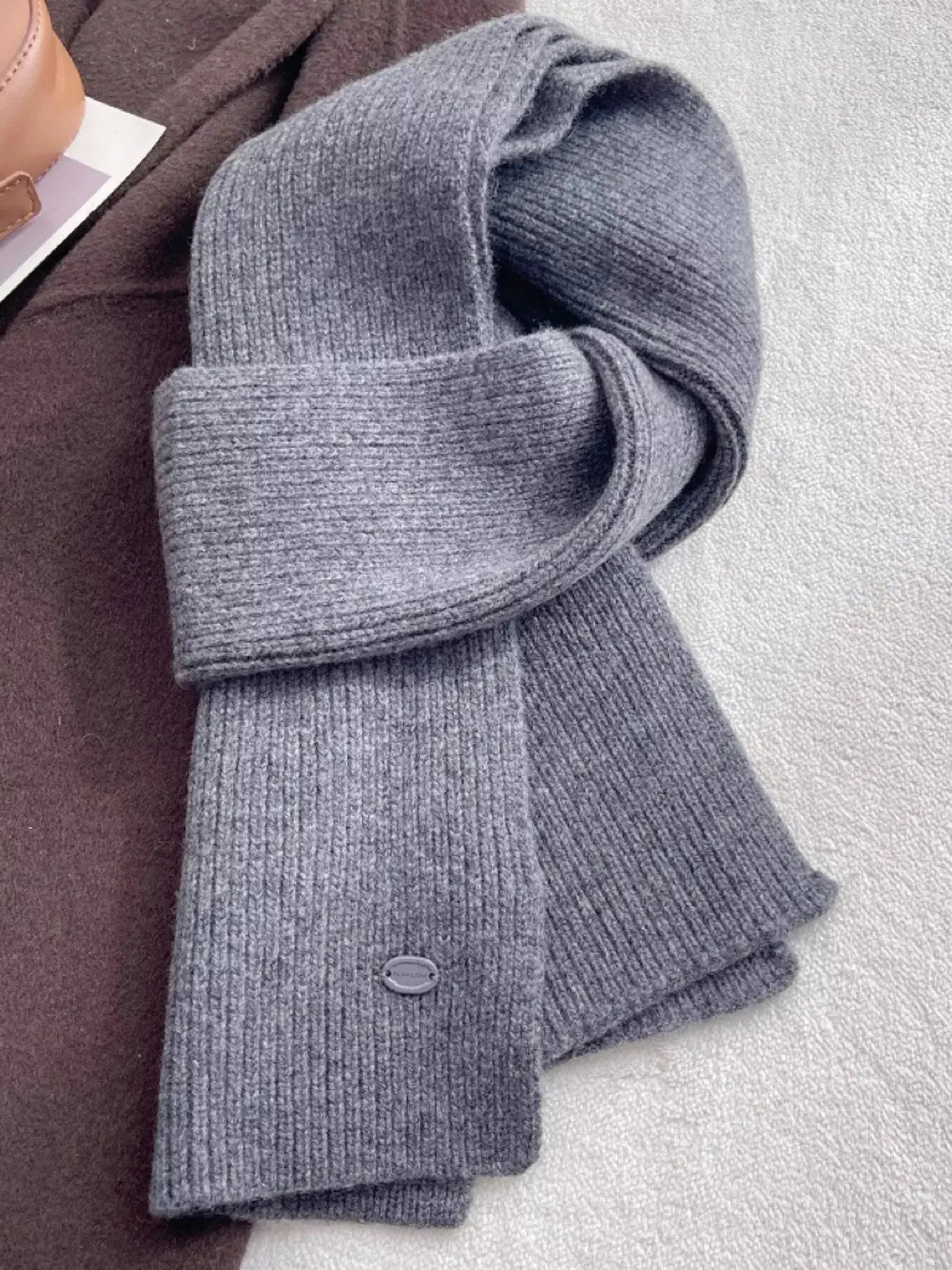 Pure Wool Soft Knit Scarf Simply Love